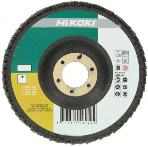 HiKOKI 4100103 Disque a lamelles 115x22, 23mm, Gr.80