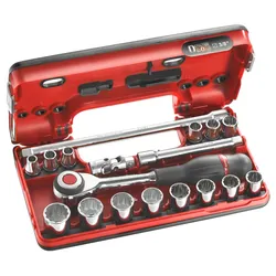 FACOM Steckschluessel-Set 3/8" 6-Kant D-Box