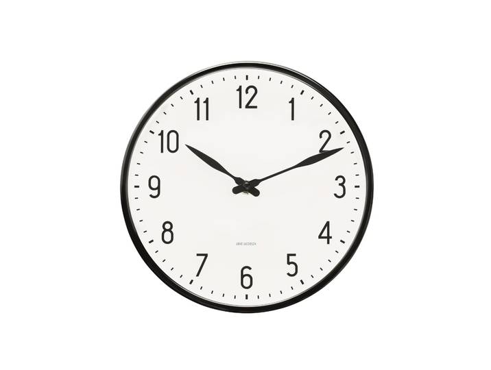 Arne Jacobsen Clocks Horloge murale Arne Jacobsen Station 21 cm