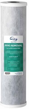 iSpring FC25B-PF Whole House Water Filter, Removes up to 99% PFAS, PFOA/PFOS, Chlorine, VOCs, with SGS Tested Filtration Media