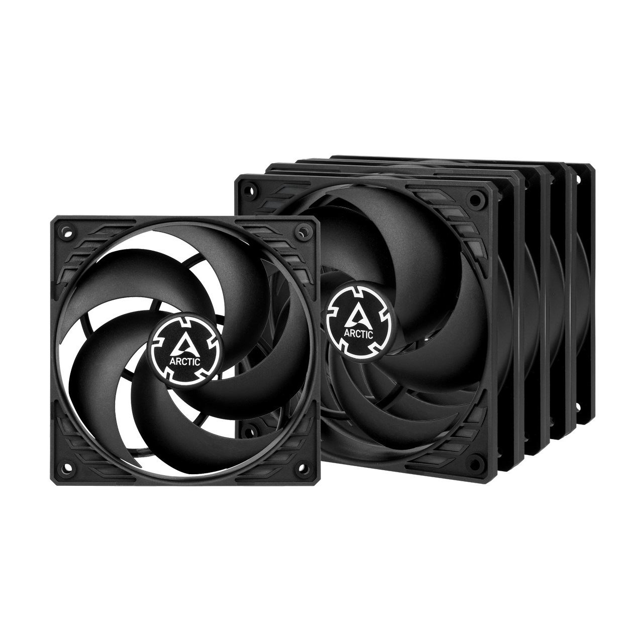 ARCTIC P12 5er-Pack 120x120x25mm 1800 U/min 22.5 dB(A) schwarz