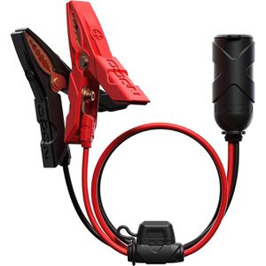 NOCO Batterieanschlusskabel GC017, mit Batterieklemmen auf 12V Steckerbuchse mit Sicherung, 61cm