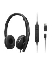Lenovo Wired ANC Headset Gen 2 Teams 20 KHz Schwarz (4XD1M45627)