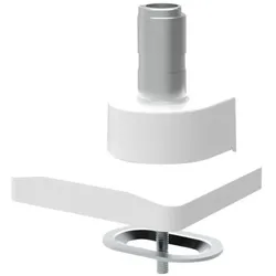 Neomounts NM-D775DXWHITE (Tisch, 32", 8 kg), Monitor Halterung, Weiss