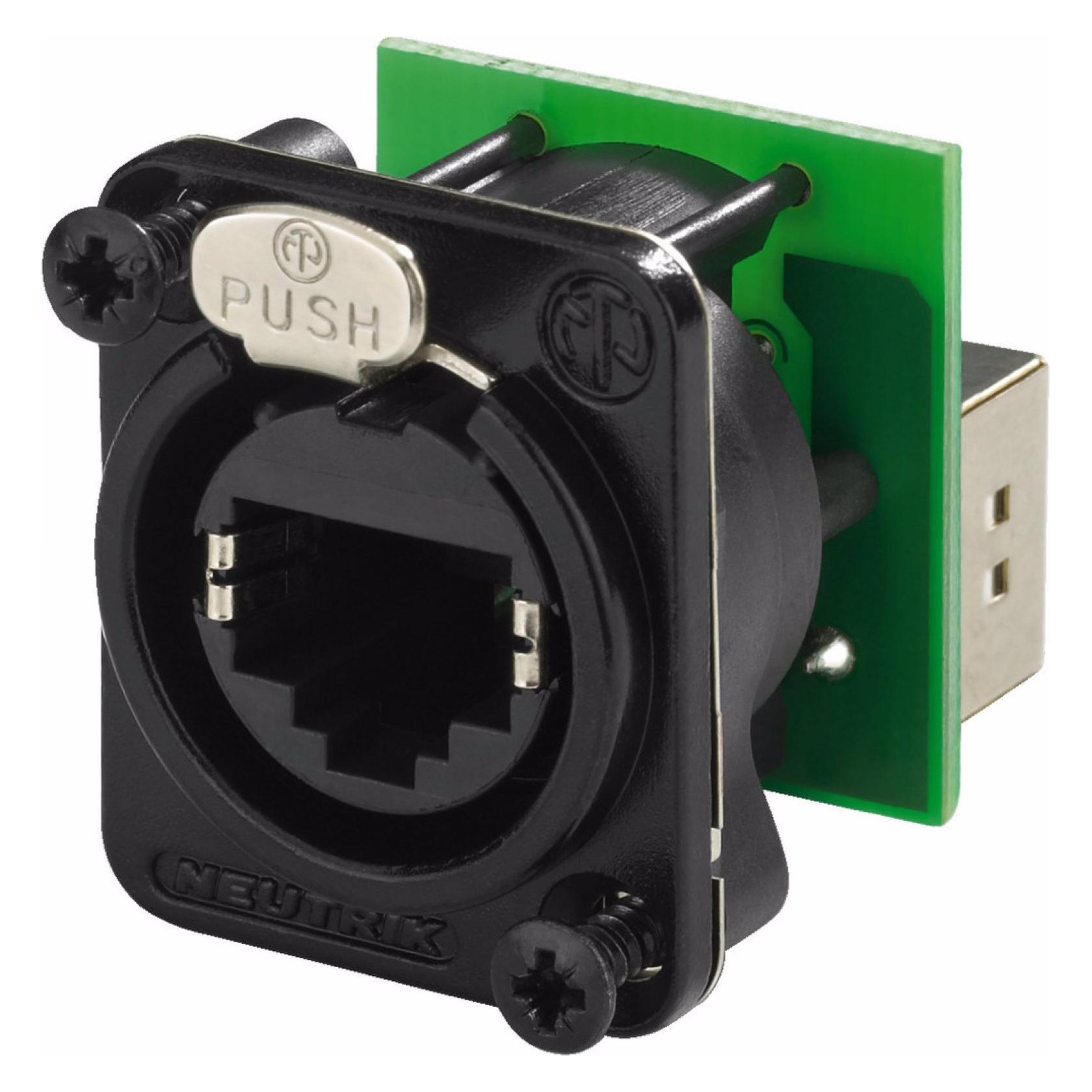 Contrik Ethercon-Einbauverbinder (NE-8FDPB)