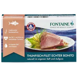 Thunfisch-Filet Echter Bonito - Naturell 120g