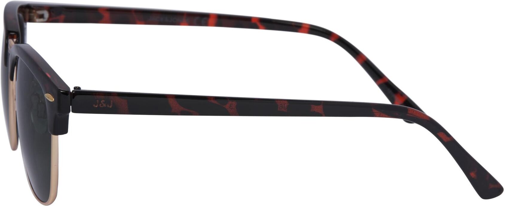 Sonnenbrille JACK & JONES "JACRYDER SUNGLASSES NOOS", Herren, schwarz (schwarz coffee), unifarben, Sonnenbrillen Sonnenbrille