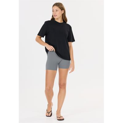 Funktionstights ATHLECIA "Luxe", Damen, Gr. 38, EURO-Größen, grau, 80% Polyamid, 20% Elasthan, unifarben, Hosen, in schnelltrocknender Qualität