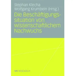 Die Beschäftigungssituation von wissenschaftlichem Nachwuchs, Fachbücher