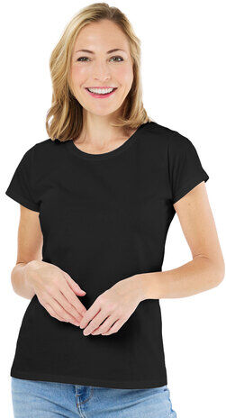 T-Shirt für Damen, schwarz