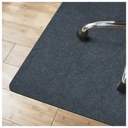 Karat homeliving Bodenschutzmatte   Viking   Für Hartböden  Dunkelgrau
