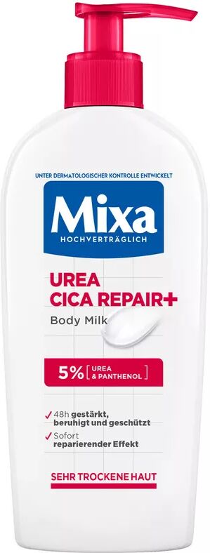 Mixa - Body Milk für sehr trockene Haut, Urea Cica Repair +, 250 ml