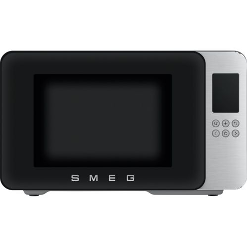 SMEG MOC01BLMEU Kombi-Tisch- Mikrowelle+Grill, schwarz-matt