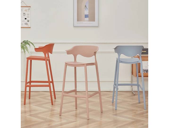 Design minimaliste chaises de Bar nordiques luxe pivotant bureau réception chaises de Bar tabouret haut réglable meubles de Bar Cadeiras LLBC