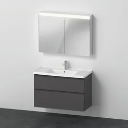 Duravit D-Neo Möbel-Set DE011704949 1005mm, Graphit Matt