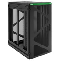 NetShelter AR124SM Wandmontage USV-Tiefe, Rack-Gehäuse schwarz, 24 Höheneinheiten
