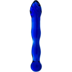 Glassvibrations, Dildo, Glasdildo Blaue Flamme