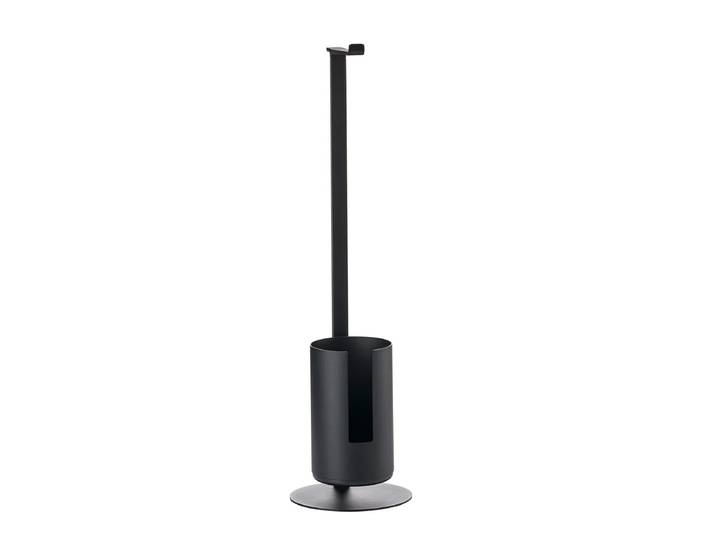 Zone Denmark - Freisteh Rim Toilettenpapierhalter, schwarz