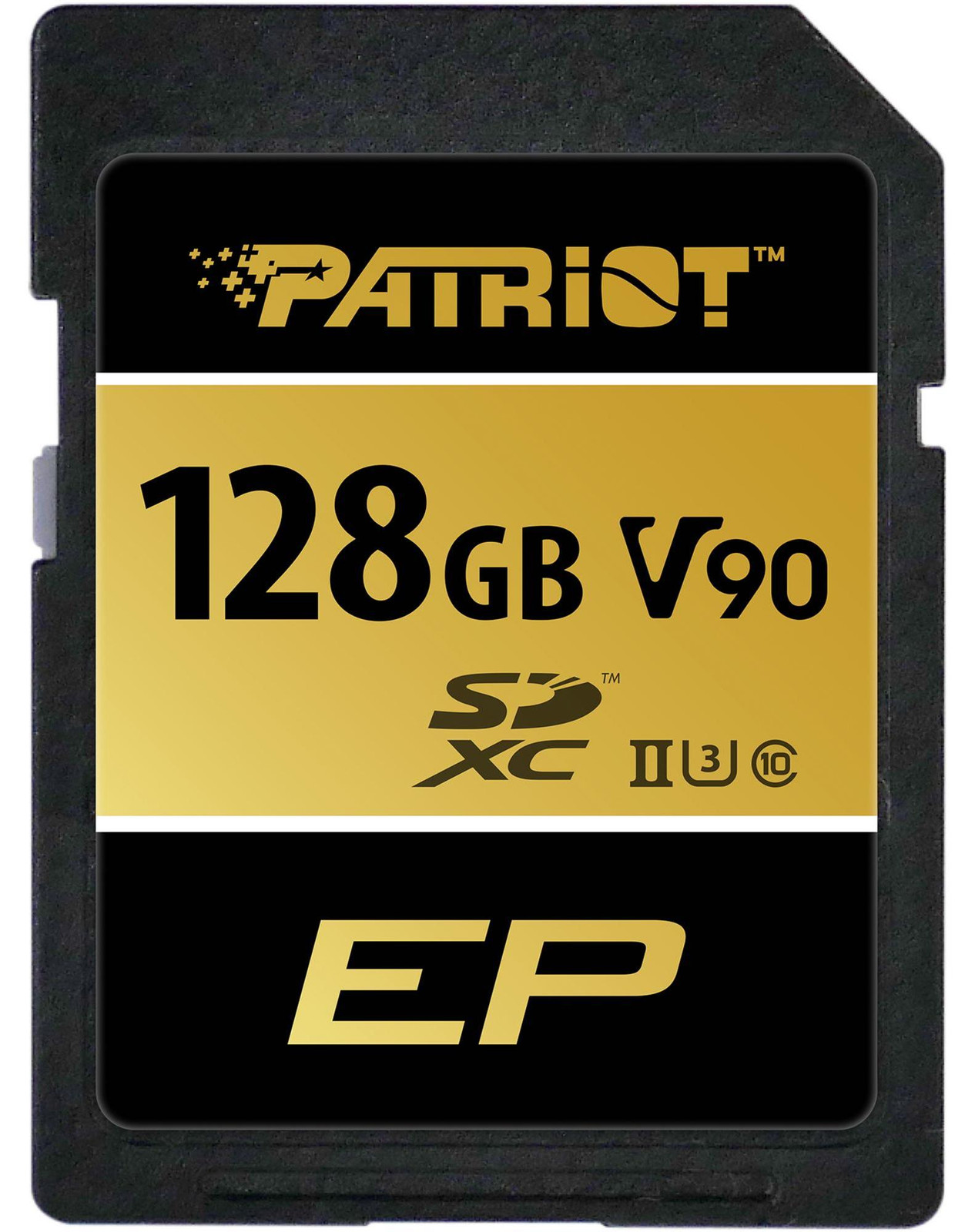 Patriot Memory SDXC 128GB EP V90 UHS-II U3 Geheugenkaart