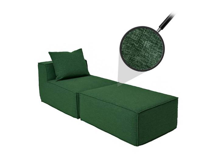 MCW Loungesessel MCW-O54-C, Stoffqualität 300g/m², Bezüge abnehmbar, rutschhemmende Unterseite