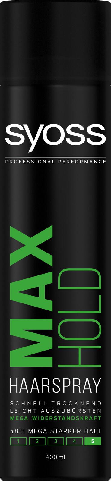 SYOSS Max Hold Halt 5 Haarspray 400 ml 6536036001
