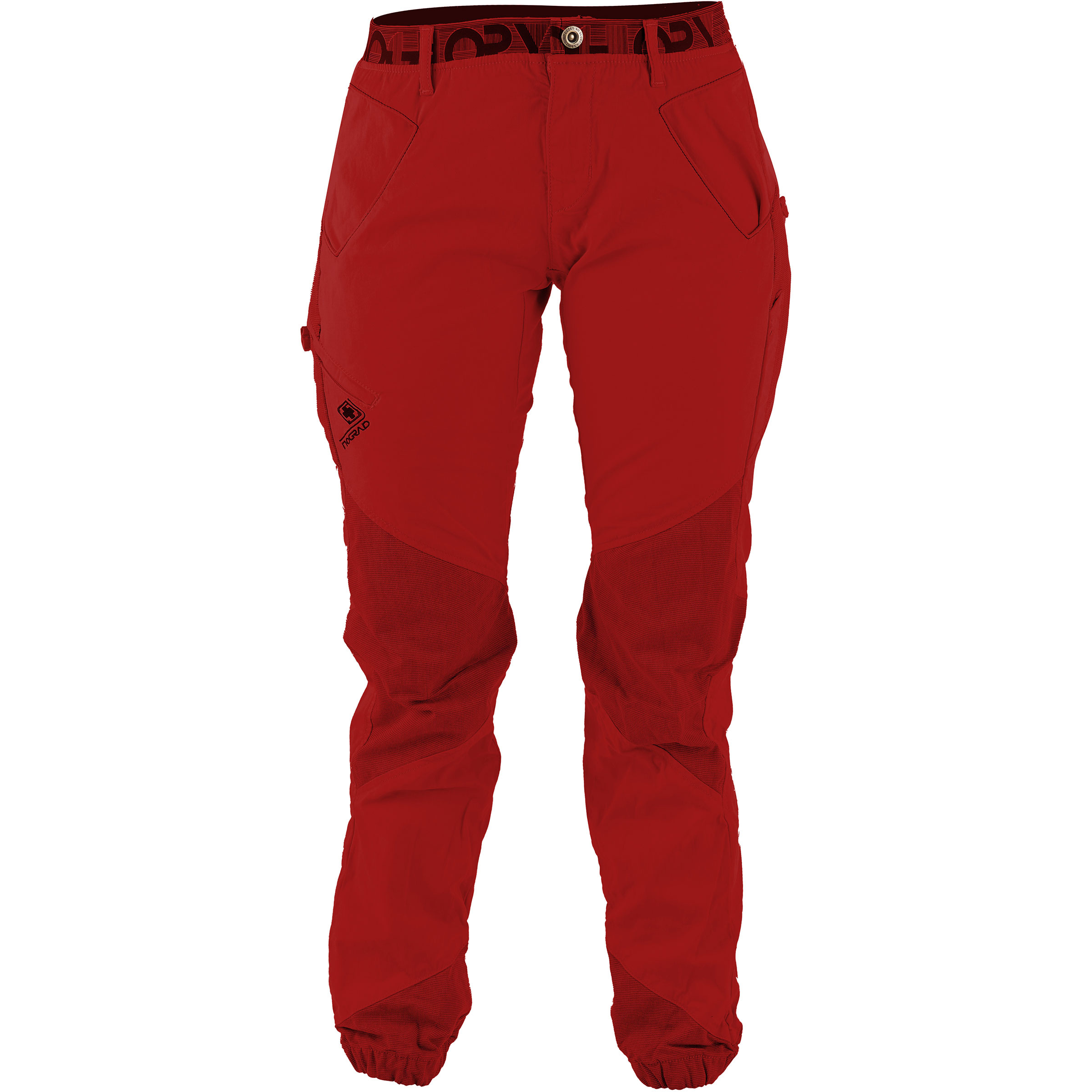 Nograd Resistant Hose Damen Kletterhose rot Größe XS Bouldern | Sportklettern Elastisch