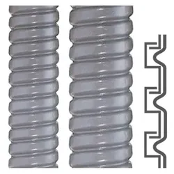 Flexa, Kabelschutz + Kabelführung, SPR-PVC-AS AD19 Metallschutz- schlauch PVC-Mantel gr 2011111015 (1000 cm)