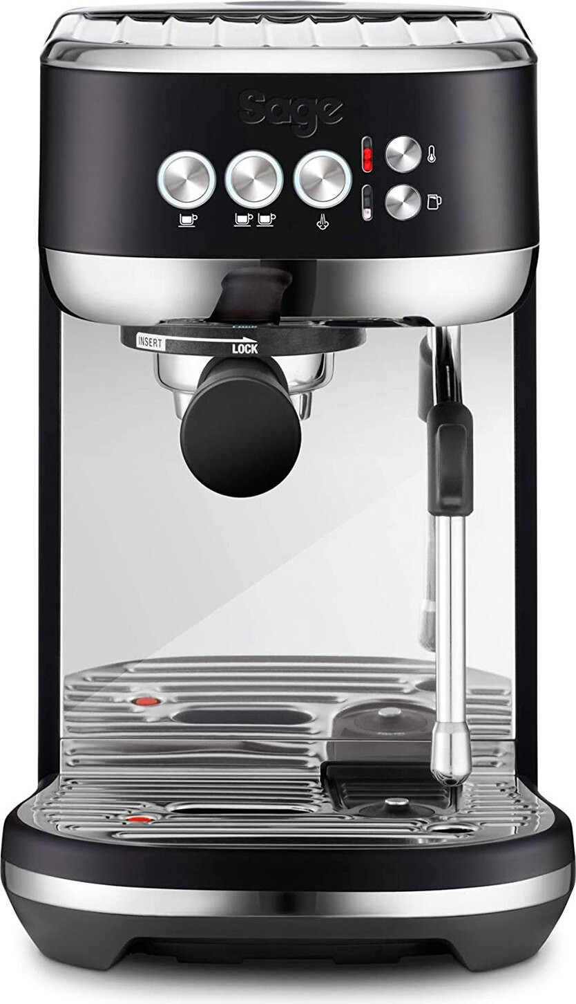Sage Bambino Plus espressomachine, 1,9 liter, 1600 W, zwart en zilver