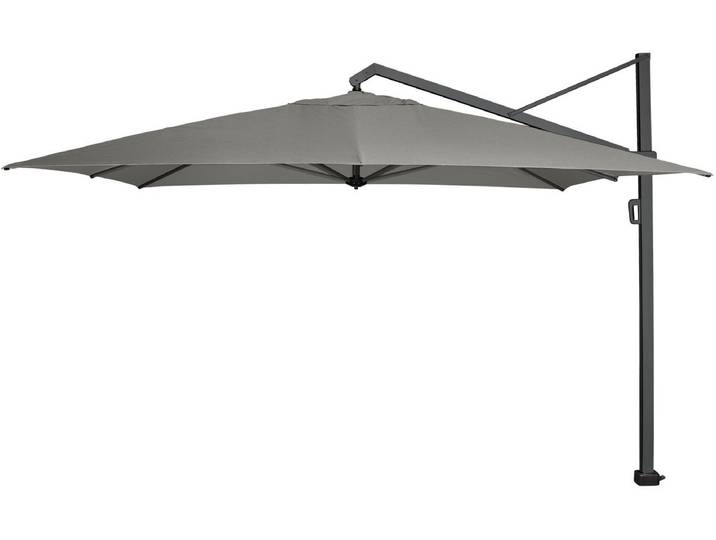 Platinum Sun & Shade – Zweefparasol – Icon Premium - 400x300 cm – Manhattan – Kantelbaar – 360° Draaibaar – 98% UV protectie