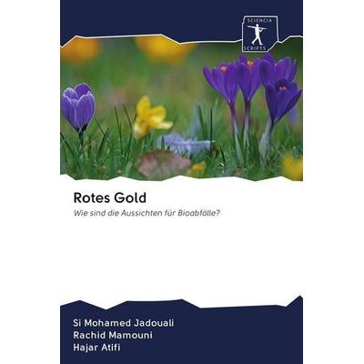 Rotes Gold, Taschenbuch von Si Mohamed Jadouali,Rachid Mamouni,Hajar Atifi, Sciencia Scripts, 978-620-0-92313-4