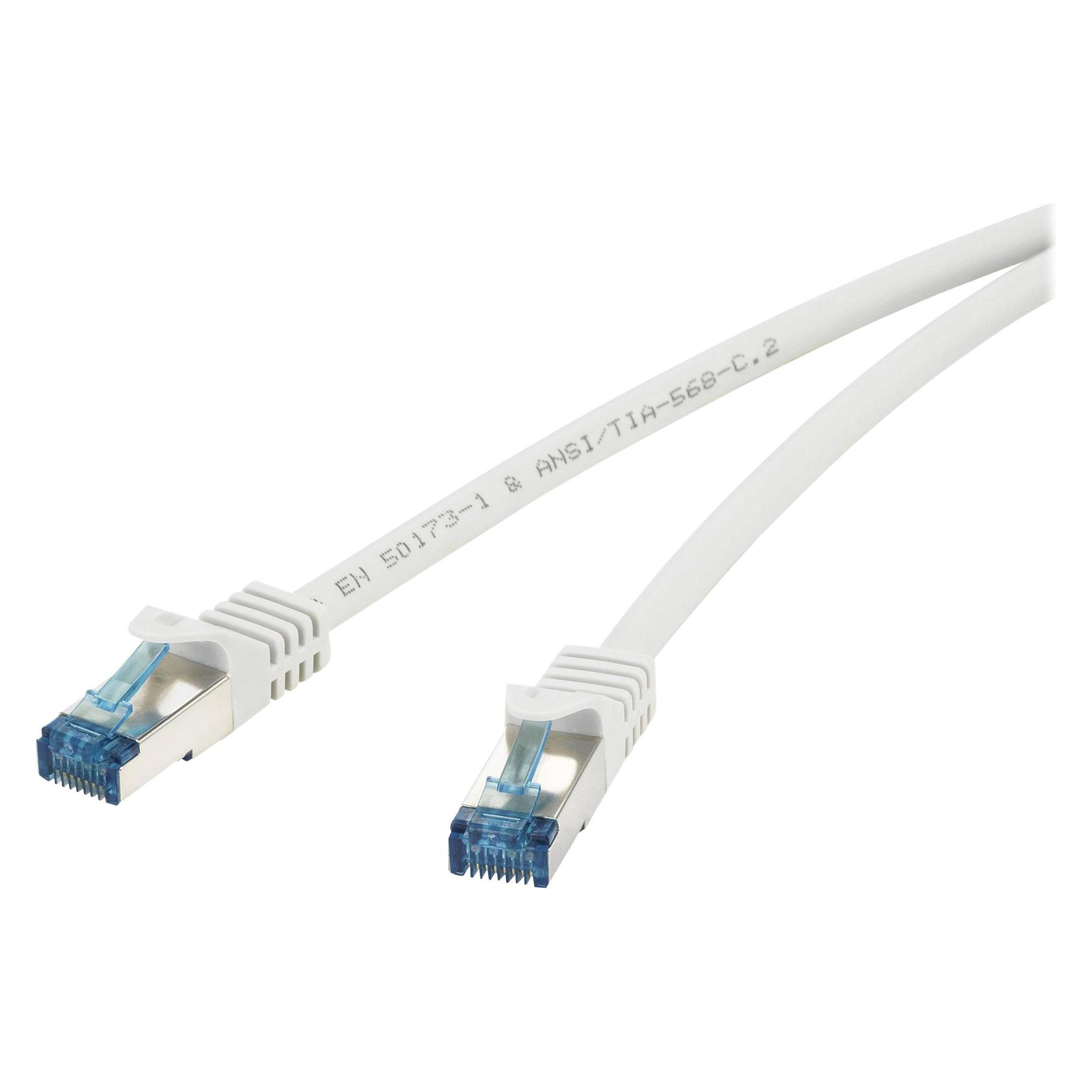 Renkforce CAT6A S/FTP Netzwerkkabel 0.5 m (S/FTP, CAT6a, 0.50 m) (1381760)