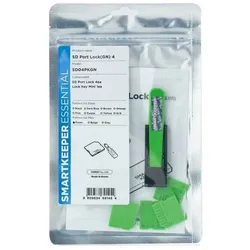 SmartKeeper Mini "Micro SD Port" Blocker grün 4 Stk.Key