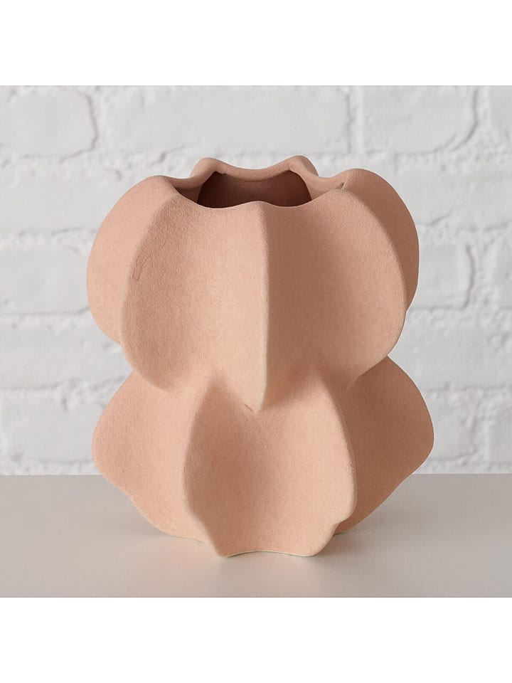 Boltze Vase ''Nima'' in Rosa - (H)17 cm - onesize