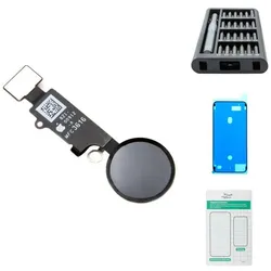 iPhone 8 Plus Home Button schwarz - Premium-Set