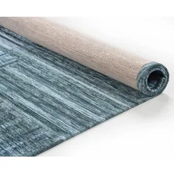 Tom Tailor Teppich Living stripy pat turquoise 50 x 80 cm