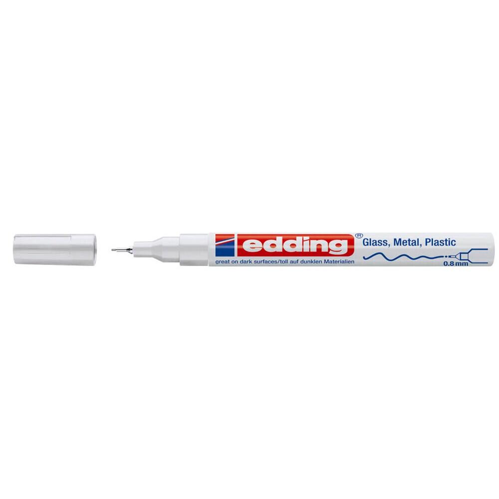 edding 780 Lackmarker 0,8 mm - weiß 4-780-9-049