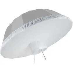 Walimex pro Diffusor für Parabol Reflexschirm Ø165cm Lichtdiffusor Fotografie (Diffusorkugel, 165 cm), Softbox + Reflektor