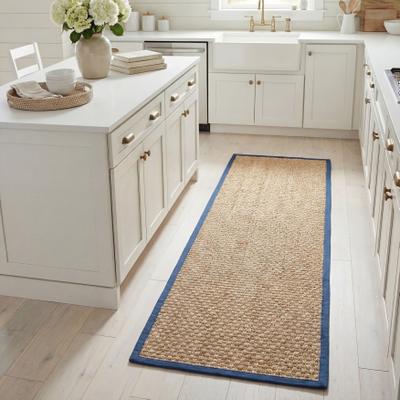 SAFAVIEH Natural Fiber Marina Basketweave Seagrass Rug