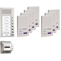 TCS, Klingel + Türsprechanlage, PPAF07-EN/02 pre:pack7 hörerlosen Freisprechen Aufputz (Drahtgebunden)