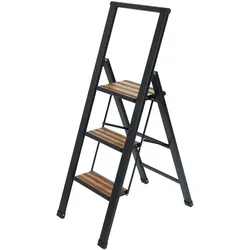Klapptrittleiter DESIGN (BHT 44x127x5,50 cm) - BHT 44x127x5,50 cm
