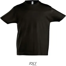 SOLS Kinder T-Shirt 11770 deep black 8 Jahre (118/128)