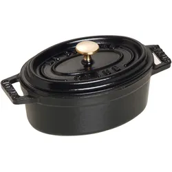 Staub Cocotte, Pfanne + Kochtopf, Schwarz