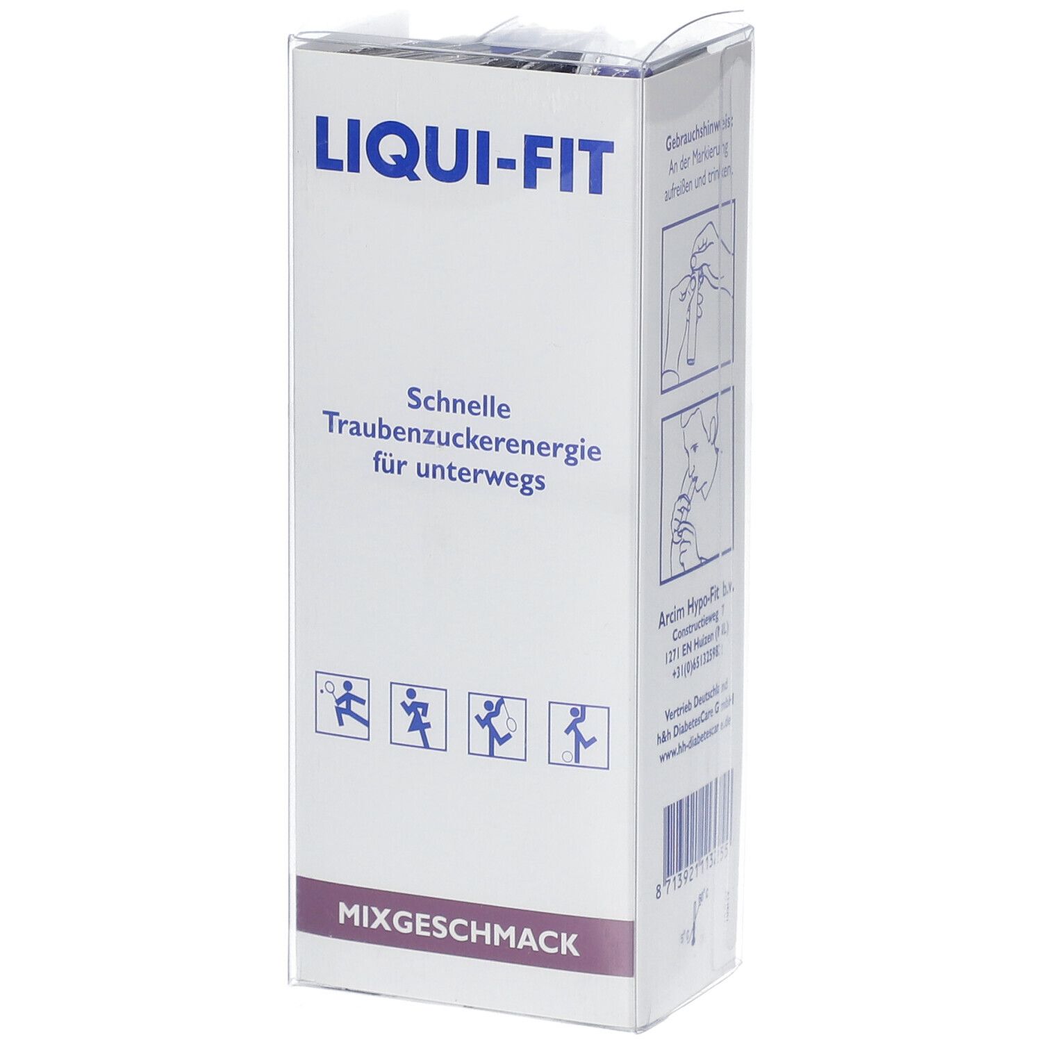 Liqui FIT flüssige Zuckerlösung Geschmacksmix Btl. 12 St Beutel