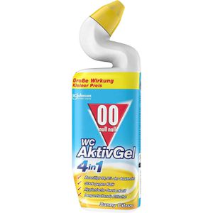 00 WC-Reiniger WC AktivGel 4in1 Sunny Citrus, flüssig, desinfizierend, mit Citrusduft, Schräghalsflasche 750 ml