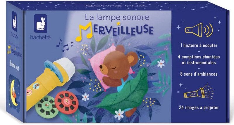 Lampe Sonore Merveilleuse Bonne Nuit - Janod