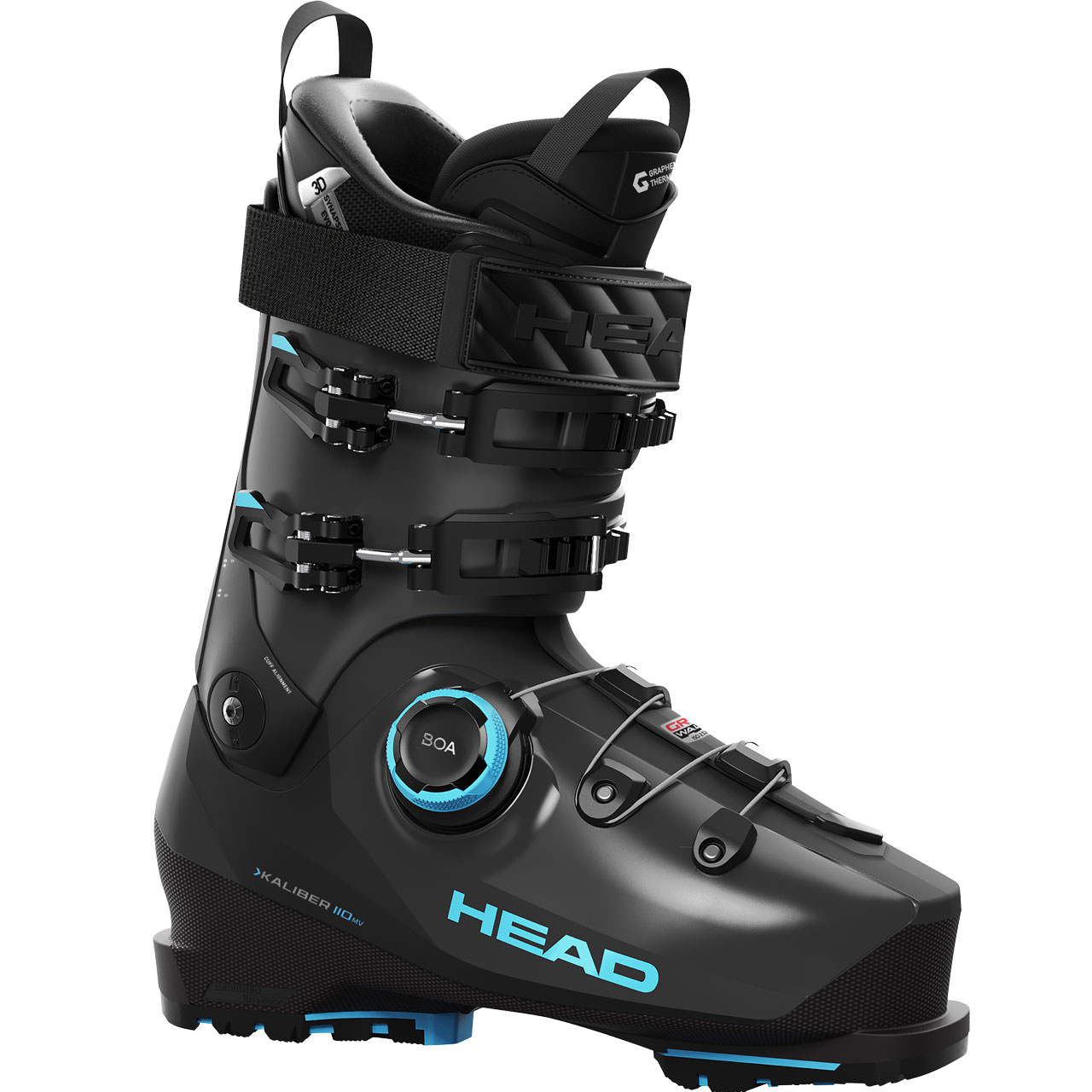Head Kaliber 110 MV GW BOA anthra/speed blue - 27 / 27.5