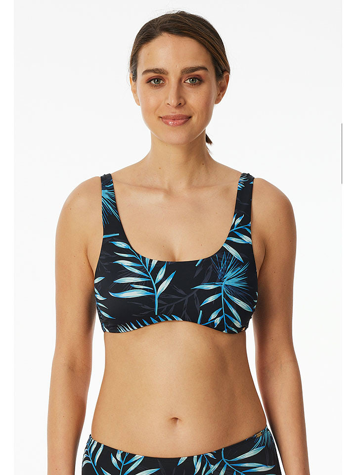 Schiesser Bikini-Oberteil in Schwarz - 40