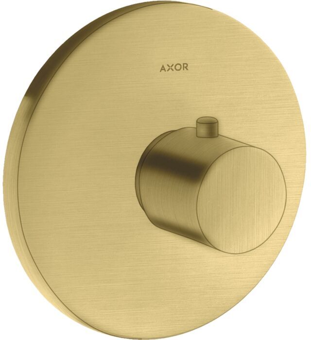 Hansgrohe Axor Uno Fertigmontageset 38715950 Unterputz-Thermostat, brushed brass