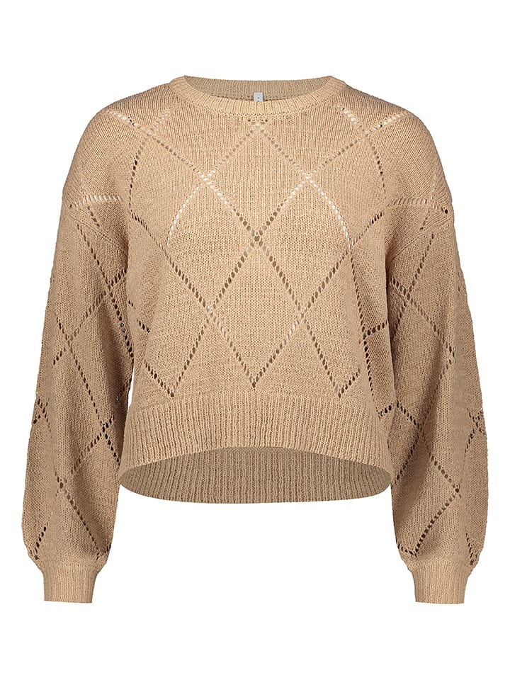 ONLY Pullover in Hellbraun - L
