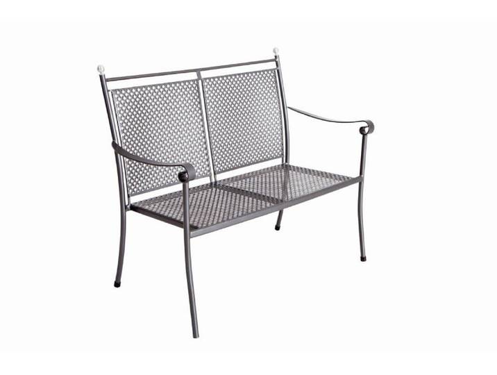 2er Set Royal Garden Excelsior Gartenbank Metall 110cm